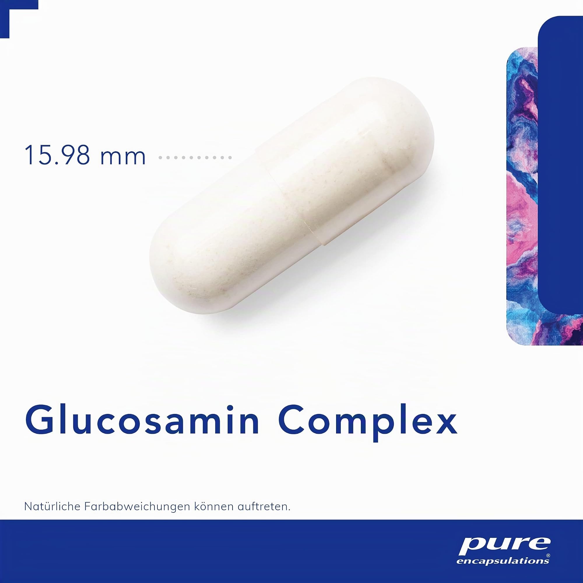 Pure Encapsulations - Glucosamin Complex - Mit Mangan für Knochen und Bindegewebe - 60 Kapseln