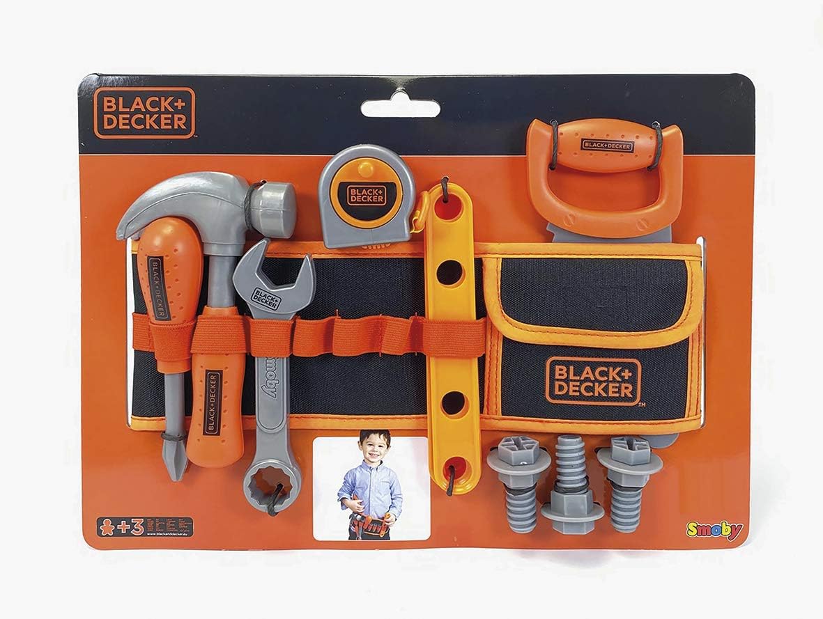 SMOBY Ceinture Outils BLACK + DECKER -