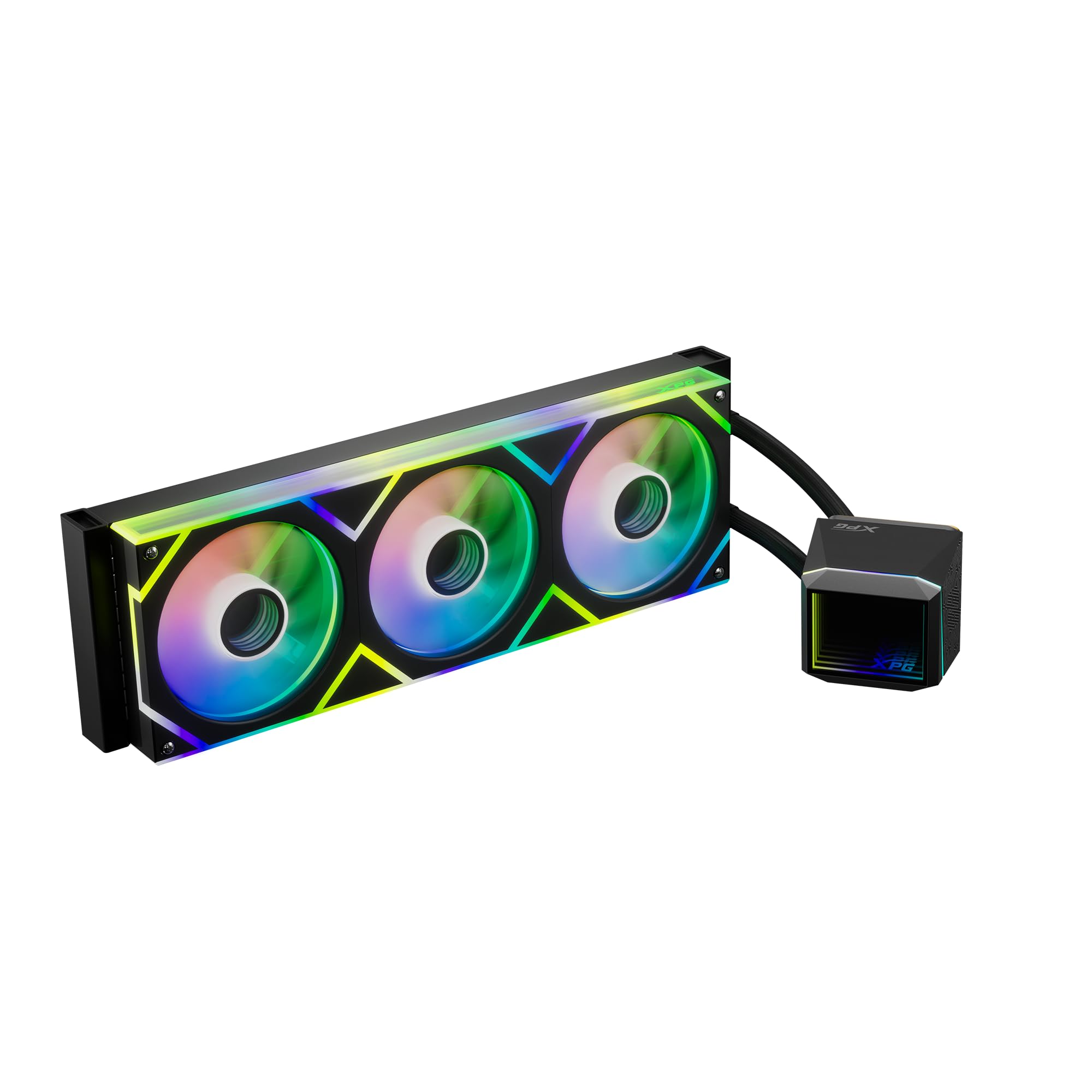 XPG Levante II 360, personal desktop AIO Liquid Cooler, Black, PC components
