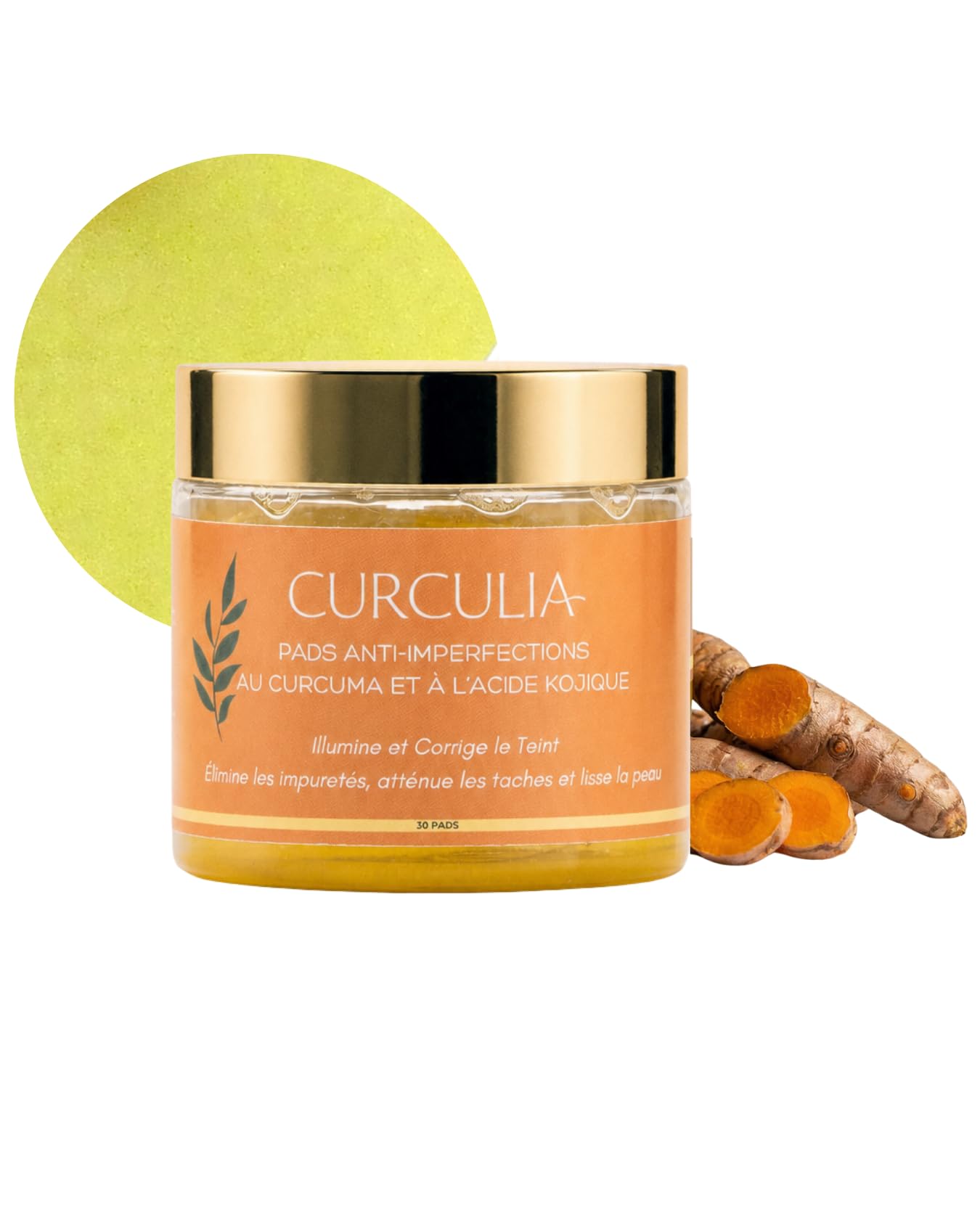 Pads Anti-Imperfections au Curcuma - 250g