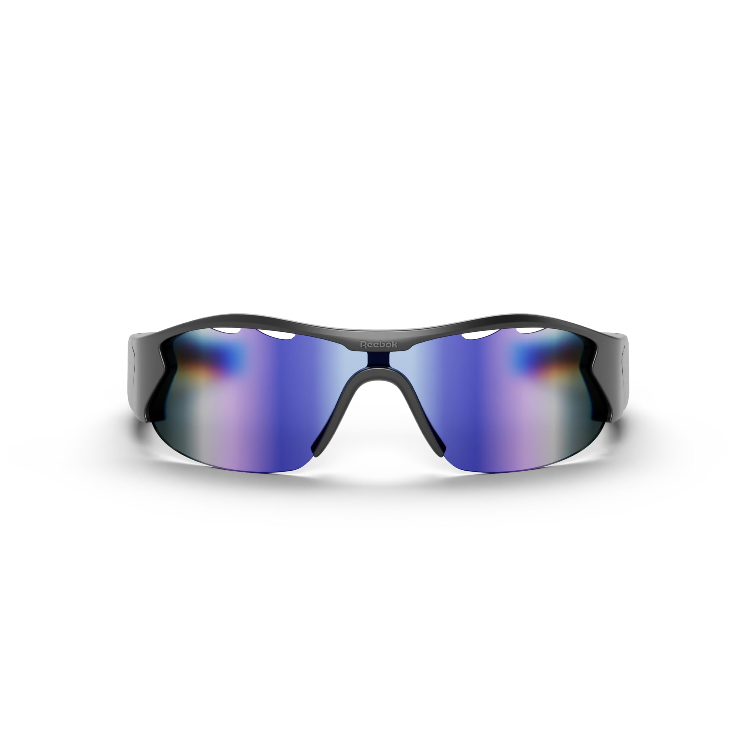 Reebok Octane Smart-Audio-Sonnenbrille, verspiegelt, polarisierte Gläser, HiFi-Bluetooth-Sportbrille, Violet Mirror