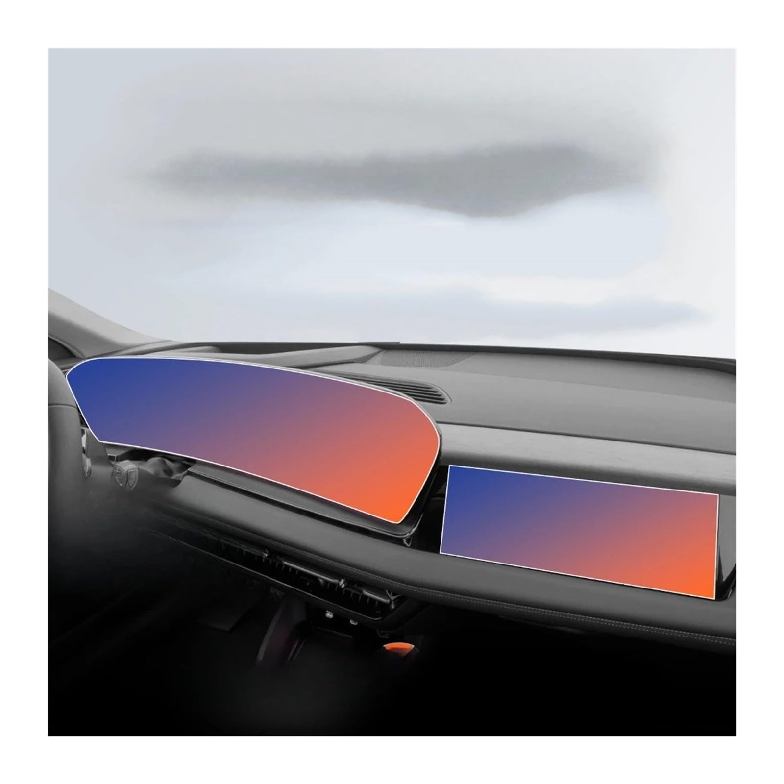 Protector de Pantalla para el Sistema de navegación GPS del Audi Q6 E-Tron 2025-2026, Fabricado en Cristal Templado. Protector de Pantalla táctil para el Centro Multimedia.