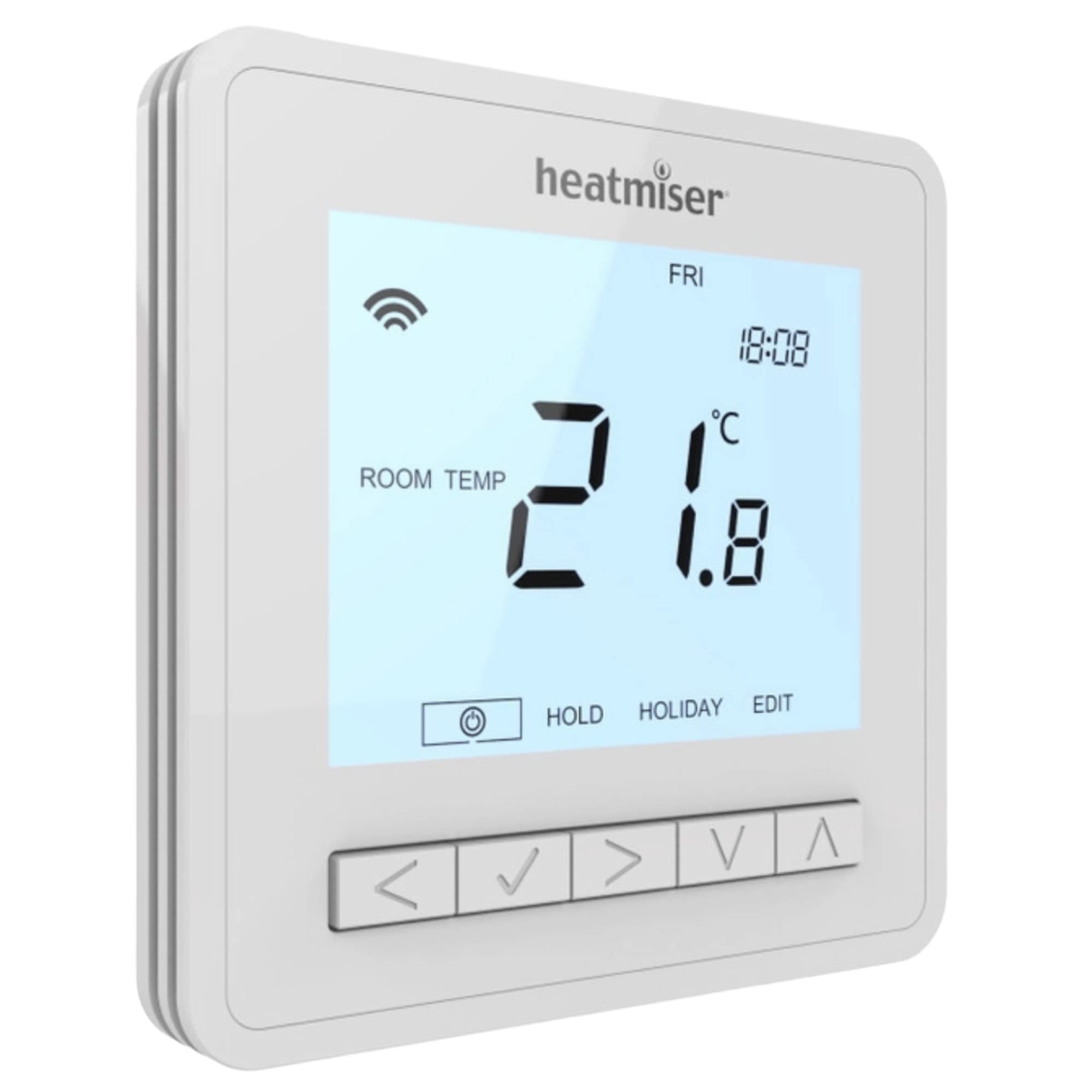 Lavatap White Heatmiser Neoair V3 Smart Wireless Programmable Room Thermostat For Use With Rf Switch Uh8-Rf Neohub (Glacier )