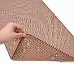 Bain de bain de luxe sans glissade Soft Foam Rug, résistant au mildew, antibactérien, BPA, Latex, sans phtalate, tapis de bain avec trous de drainage, ventouses (blanc)