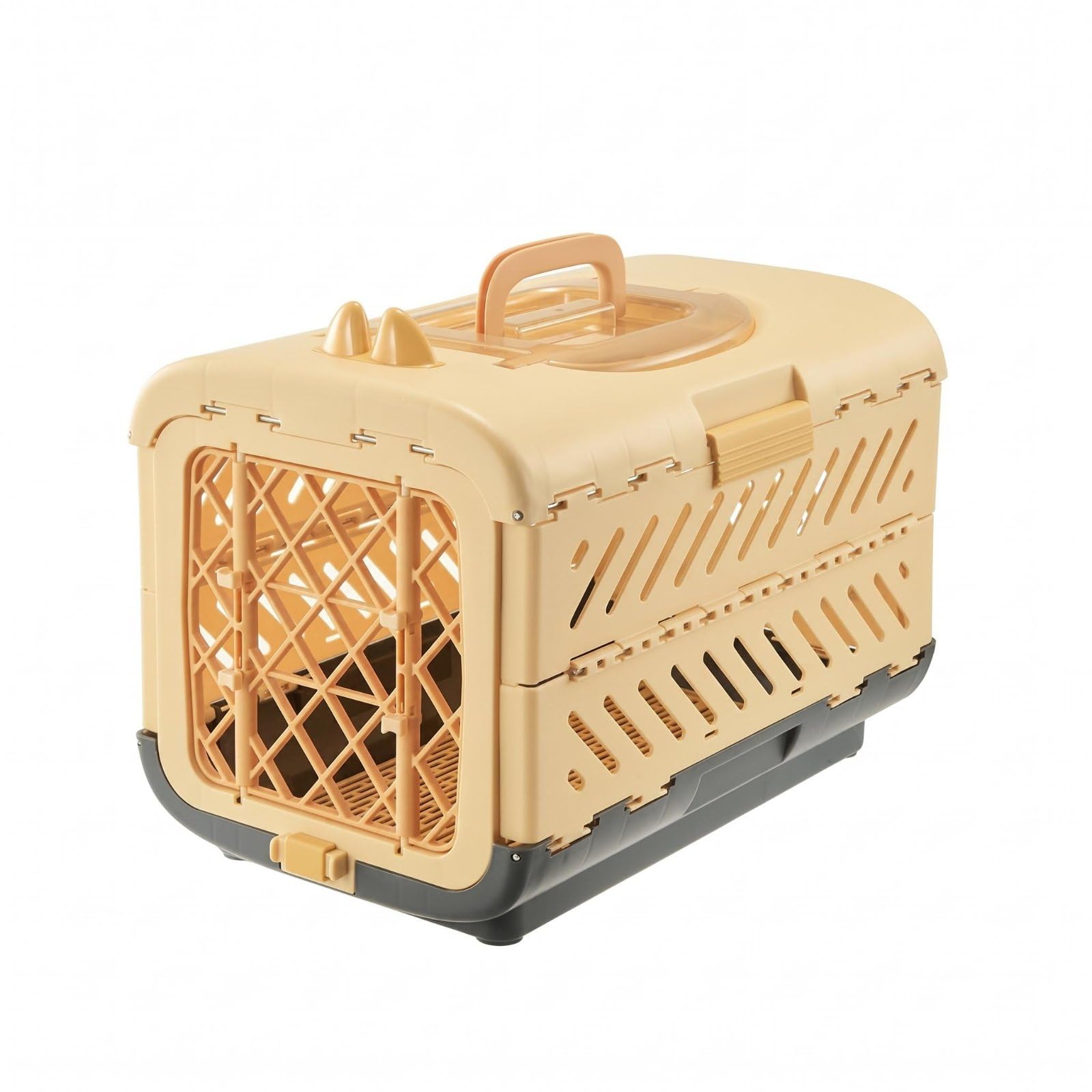 Transporteur de chat pliable pour les sorties du week-end et grands voyages en avion