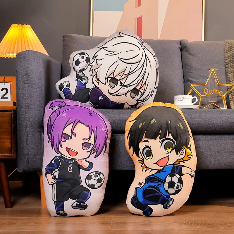 Peluche Anime Rin Itoshi 20 Cm – Morbido Cuscino E Decorazione – Figura Per Divano, Letto O Zaino – Regalo Per Compleanno E Natale