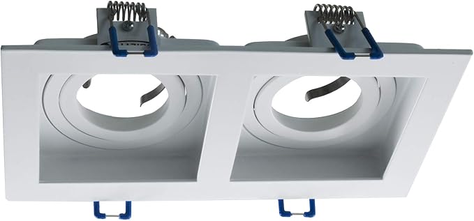 Bill Goff Inc. Inbouwspot rechthoekig dubbele LED lamp GU10 16W plafondverlichting 230V photo 3