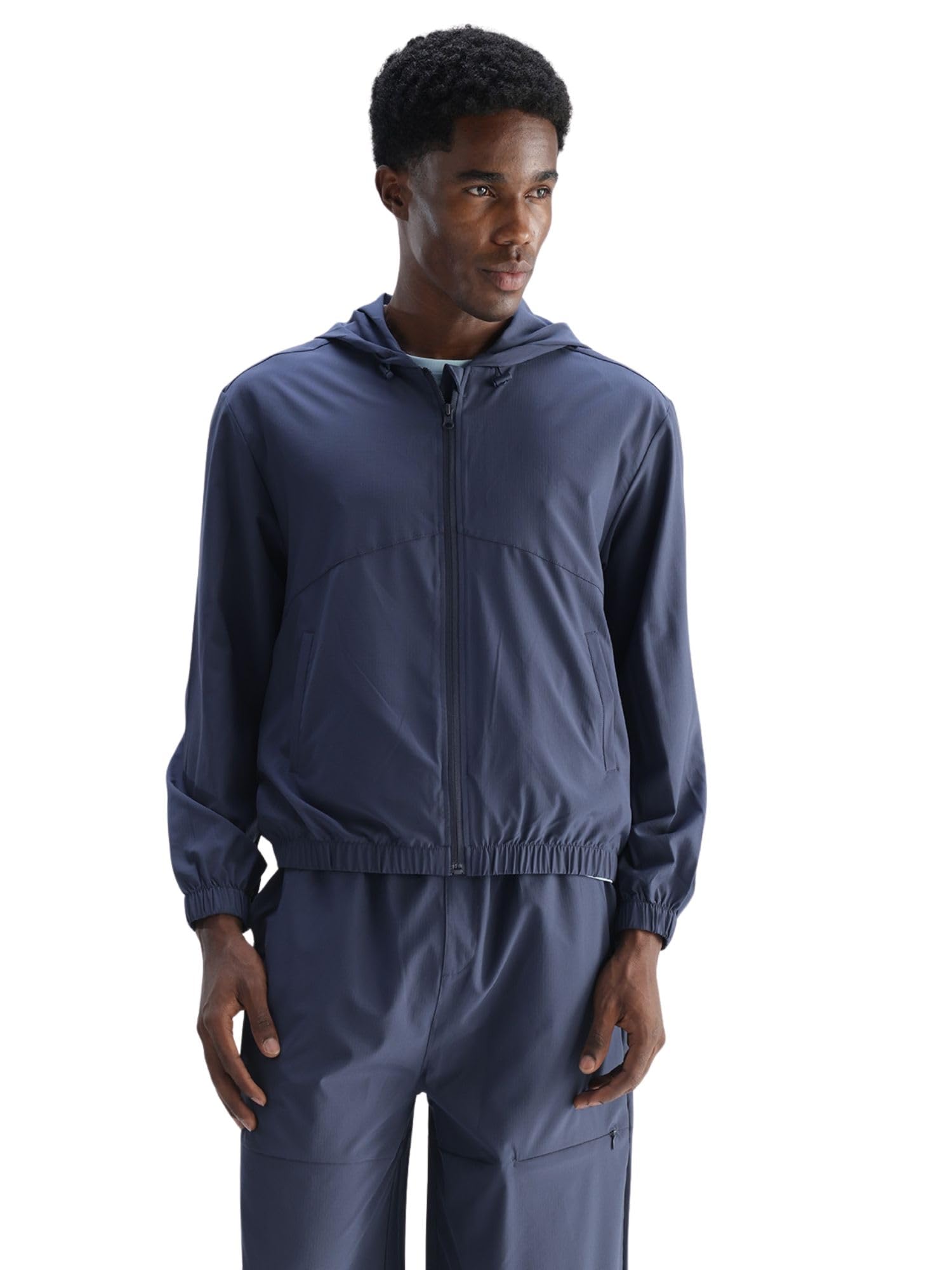 cava Trailscape Jacket for Men | Lightweight Ripstop Hooded Training & Running Jacket | Breathable Ventilated Activewear with Adjustable Hood & Side Pockets-picture-16