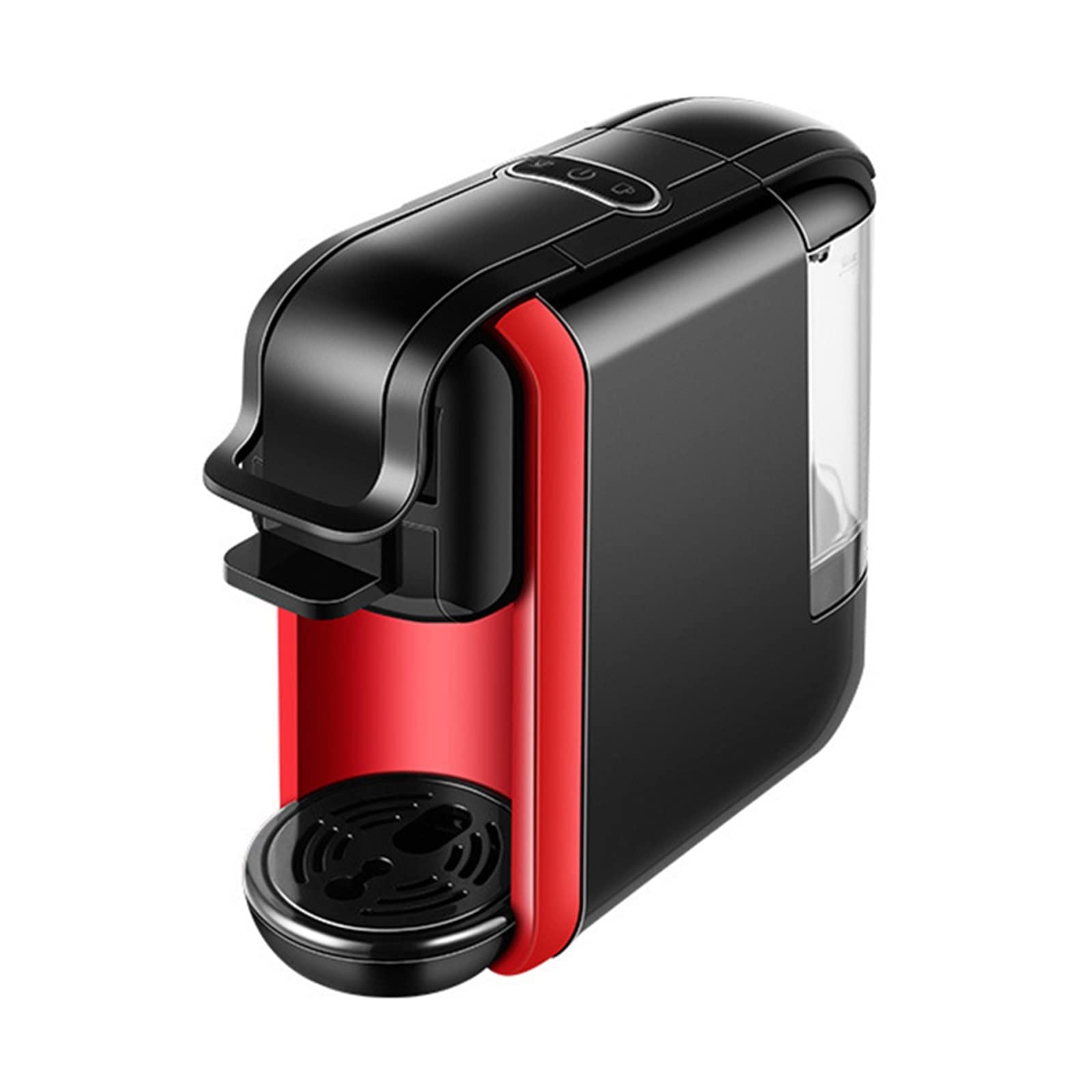 DieffematicKF Cafetera Máquina de café Espresso, cafetera de cápsulas multifunción para cápsulas Nespresso y café en Polvo (Color : A, Size : EU)