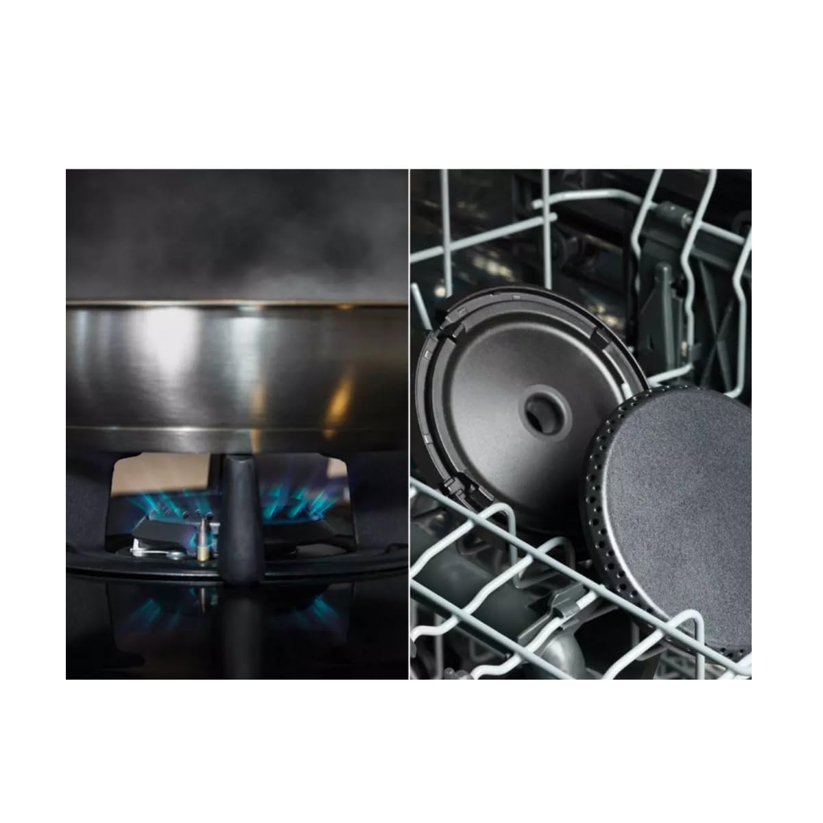 Plaque mixte induction gaz ELECTROLUX KDI951723K