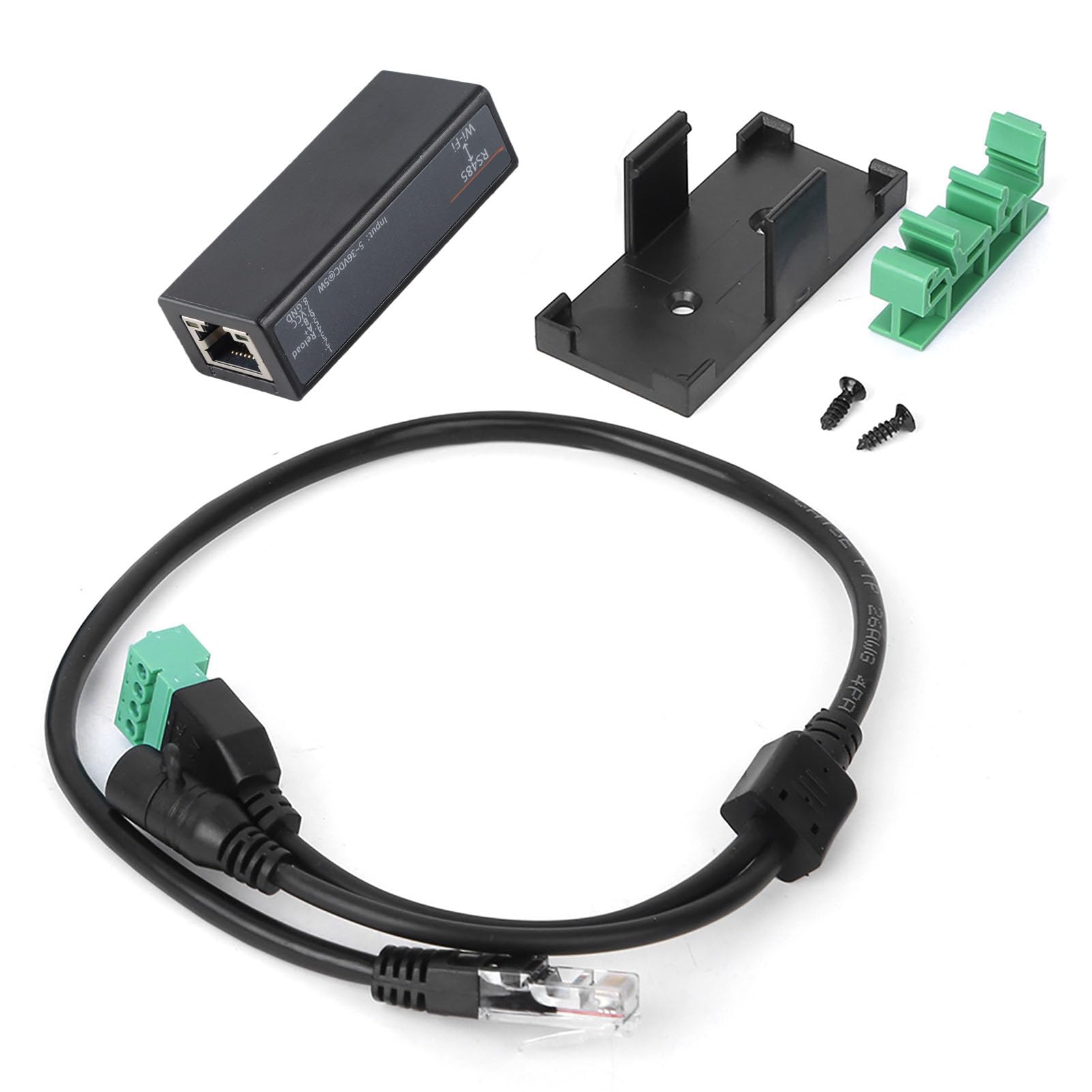 Dioche Elfin Ew11 Elfin-ew11 Bezprzewodowy Serwer Szeregowy na WIFI - Moduł Komunikacji Bezprzewodowej HF7221 z wbudowaną anteną, ModbusTCP, Wszechstronna Instalacja, Wejście Zasilania 5-36V,