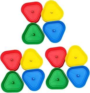 SAFIGLE 12pcs Poker Stand Games for Kids Gifts for Adults Playing Holders Hands Free Playing Holder 10 Year Old Boy Gift Ideas Poker Support Holder Vertical Postcard Holder Plastic