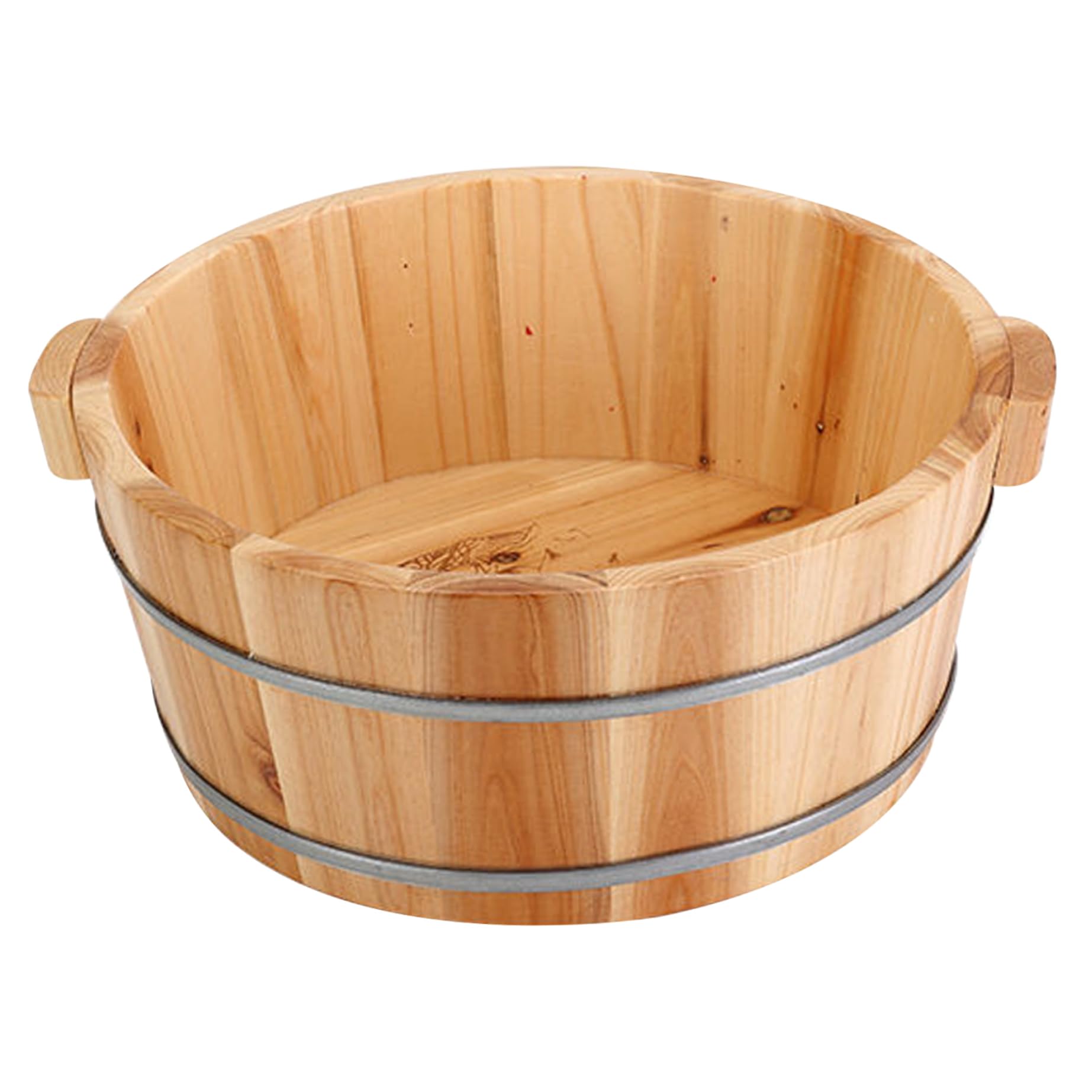 Fußbad Schüssel, Fußbad Schüssel Holzpediküre Schüssel Spa Massage Fuß einweichen Badewanne Fuß Bades Becken Entfernen Sie abgestorbene Haut