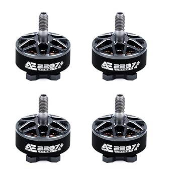 Axisflying AE2207 V2 2207 1960KV FPV Brushless Motor with 5mm Shaft for FPV Racing Drone Quadcopter