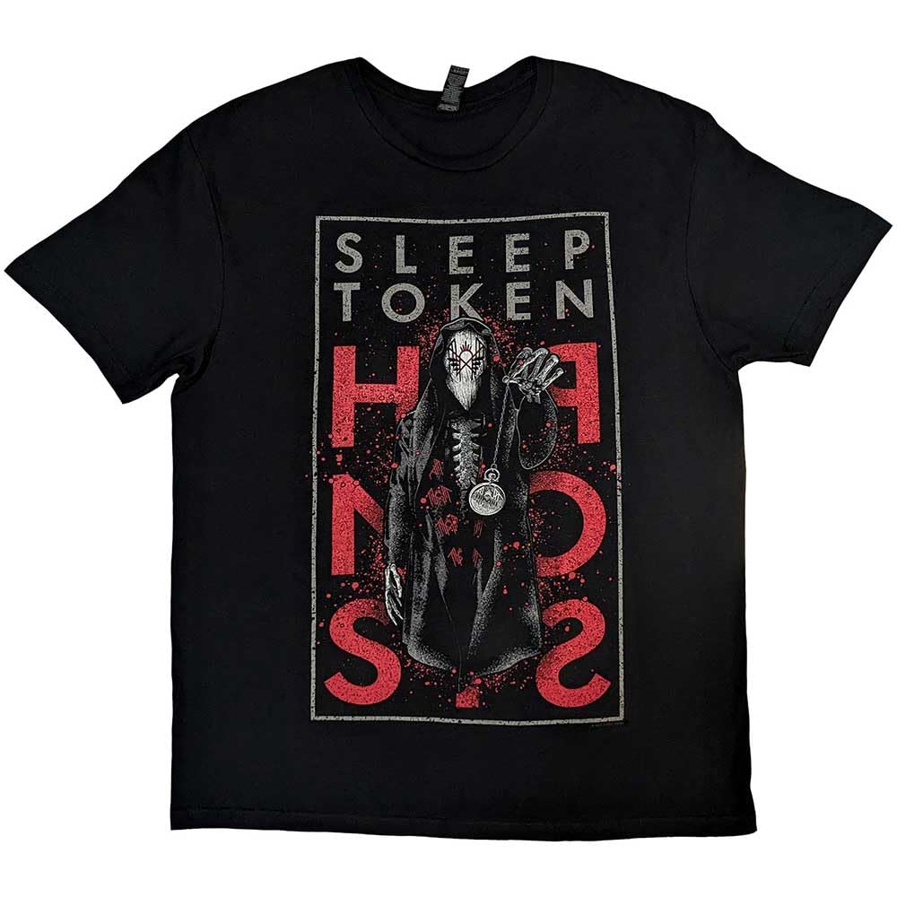 Paradiso Clothing Unisex Black Paradiso Sleep Token Hypnosis T Shirt - M
