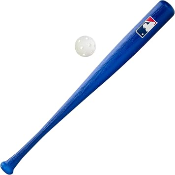 Franklin Sports MLB 30" Authentic Plastic Bat and Ball Set, 30 inch/10 oz