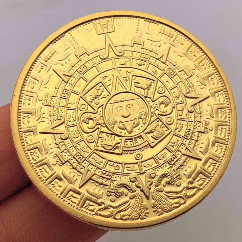 Buy Mexico Mayan Aztec Art Prophecy Culture Gold Coin Collection Gold