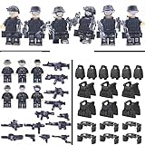 【Multifunktionales Spielzeug】Dieses realistische und detaillierte spielset ermöglicht es ihrem kind, seine kreativität und phantasie aufzubauen und gleichzeitig das militärische leben zu verstehen.Sie können auch mit ihren kindern spielen, um die beziehung zu ihnen zu verbessern.Baustein spielzeug kann kindern unbegrenzten spaß und kreativität bringen.