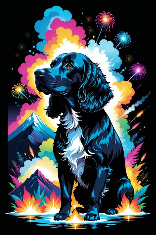 1000-Piece Animal Jigsaw Puzzle For Adults - Colorful Samoyed & Alpine Artwork For Game Nights