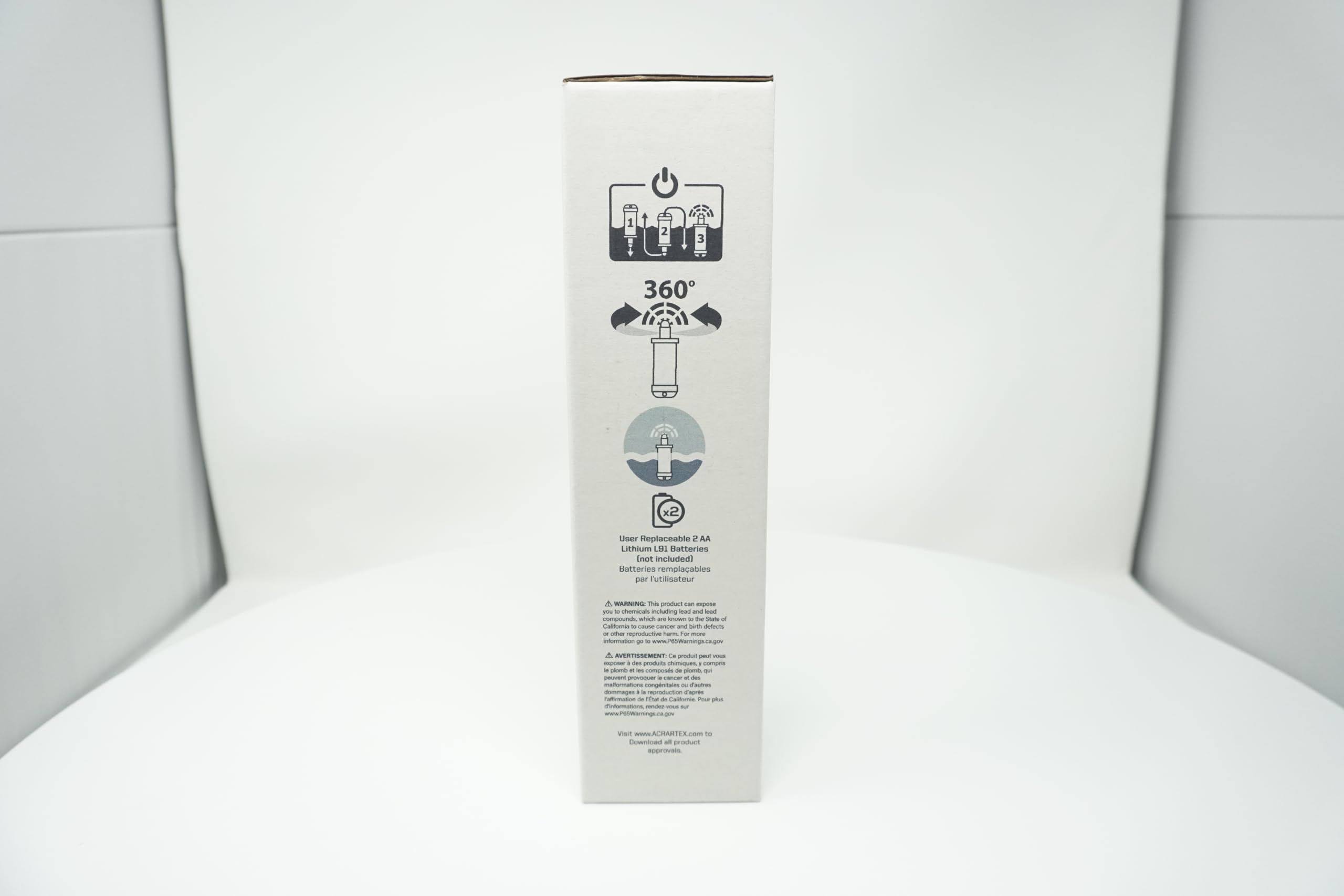 ACR SM3 Luz Marcadora Autoencendida para Aro Salvavidas, Aprobada por USCG, SOLAS y MED, Reemplazo Directo de SM2, Garantiza Visibilidad Confiable en Emergencias [Clase Energética B]