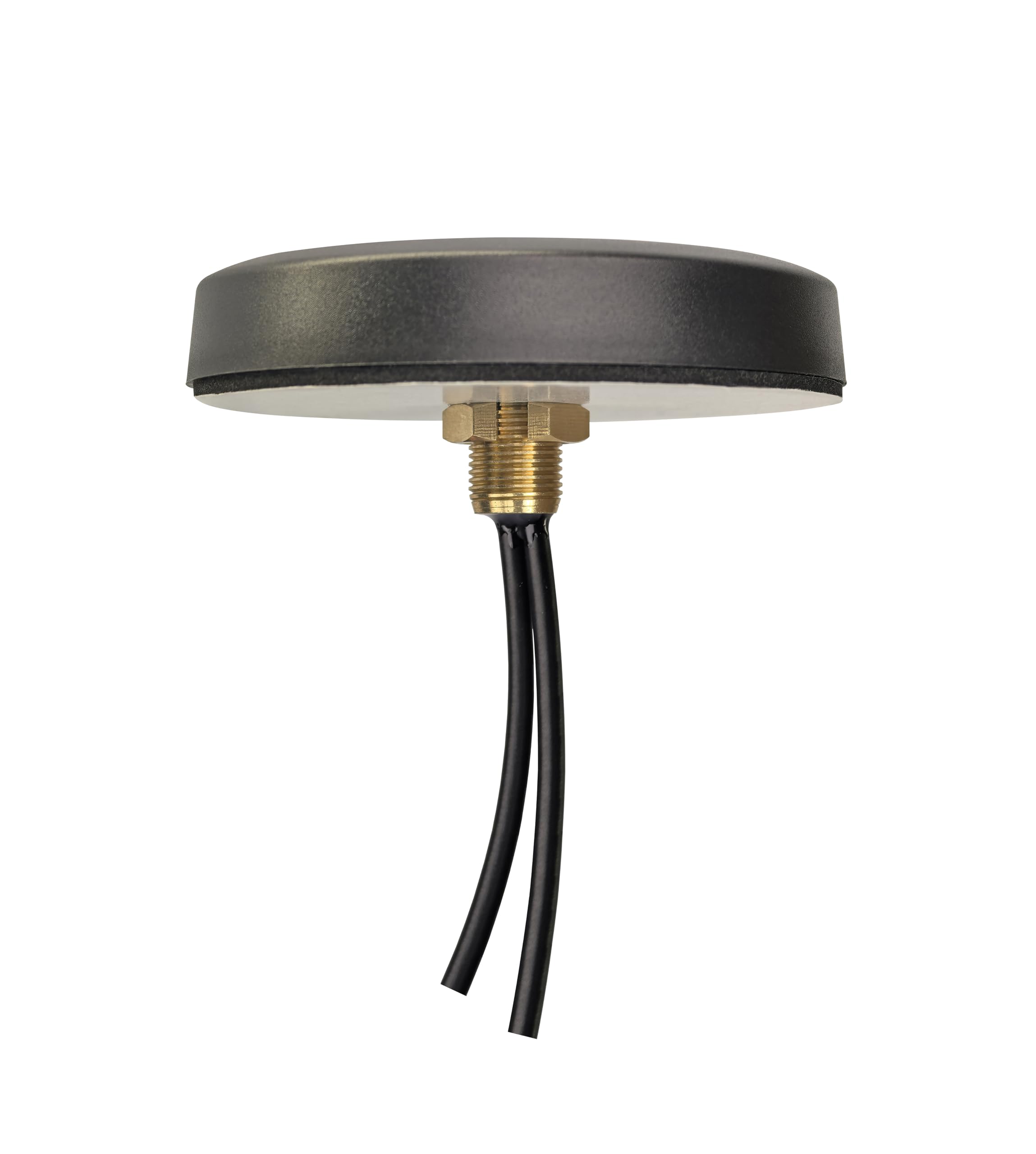 Dixingtek Waterproof Diameter 81mm 4g LTE 2x2 mimo 2 in 1 Combined SMA Male Antenna Screw mounting 2 Meters Cable, Compatible with Charging Station and Other IoT Devices Discotic Antenna