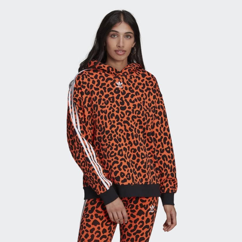 adidas Rich Mnisi Hoodie Women's, Orange, Size S - Image 2