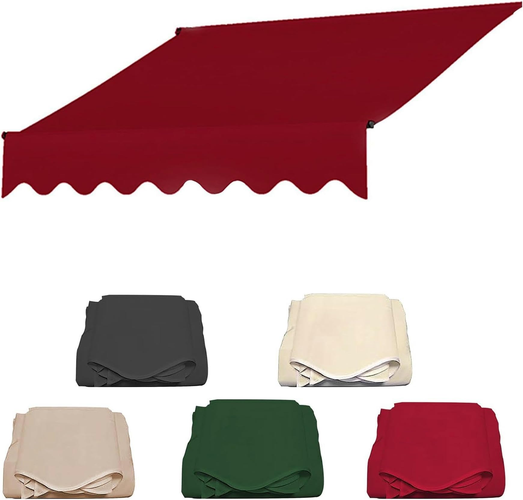 Tela de repuesto para toldo impermeable XENITE cubierta protectora duradera y multiusos retráctil