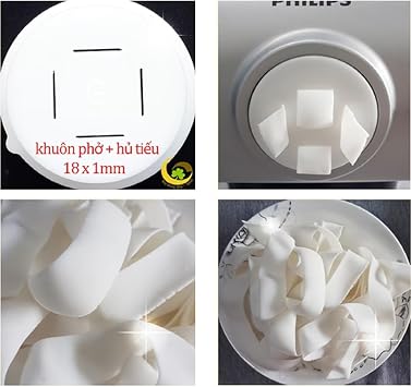 Pappardelle Pasta, Pho Noodles Shape Disc Fit For Philips Automatic Pasta & Noodle Maker, Disc Compatible With Philips Pasta Maker Attachment Kitchen Appliance Maker D26, 18 x 1mm