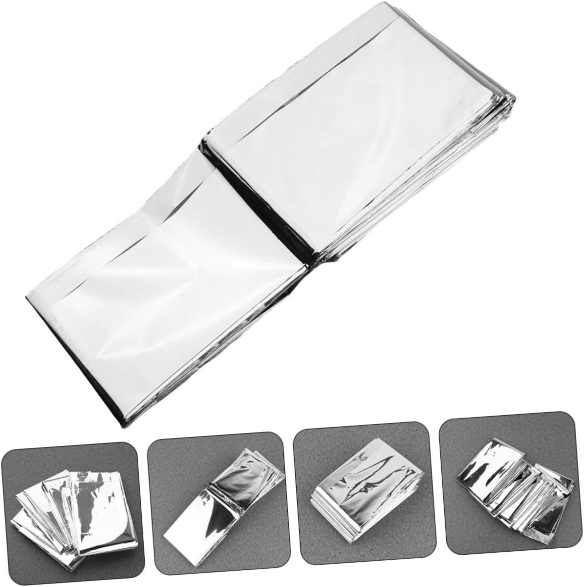 VICASKY Garden Film 6pcs Reflective Plant Film Greenhouse Reusable for Plant Growth Reflective Sheets Winter Protection