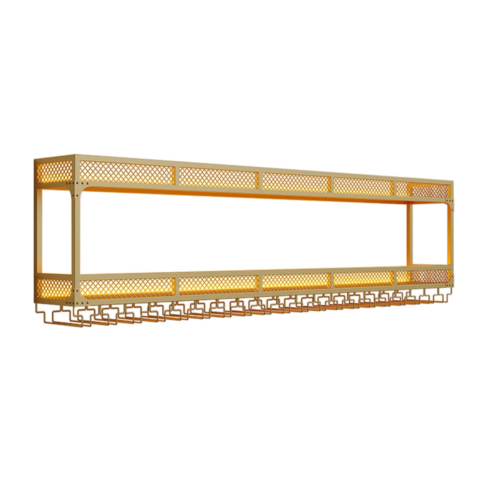 Étagère à liqueur en fer avec LED pour illuminer vos bouteilles