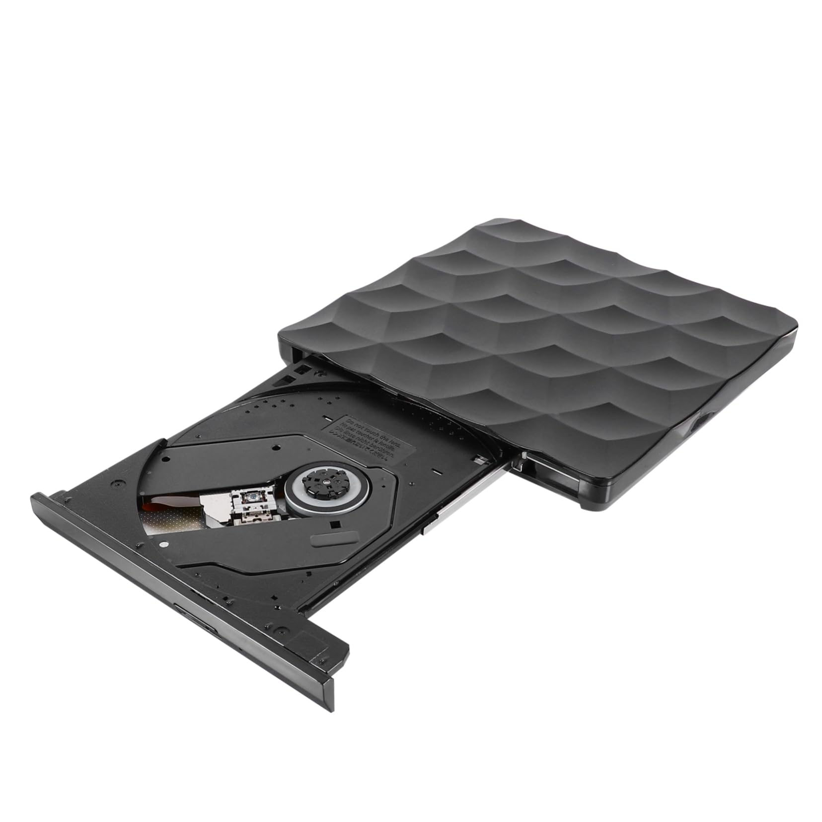 Housoutil USB Type-c External DVD Burner Portable DVD Rewriter Drive for and Desktop Compatible and Slim Optical Drive