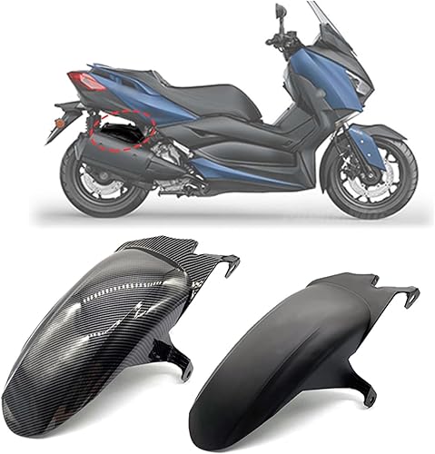 Miniatura 3 de New Xmax300 Xmax250 Motorcycle Rear Fender Mudguard Mud Guard Cover Splash Wheel Protector Compatible with Xmax 400300250 2018-2022 (Size  Carbon