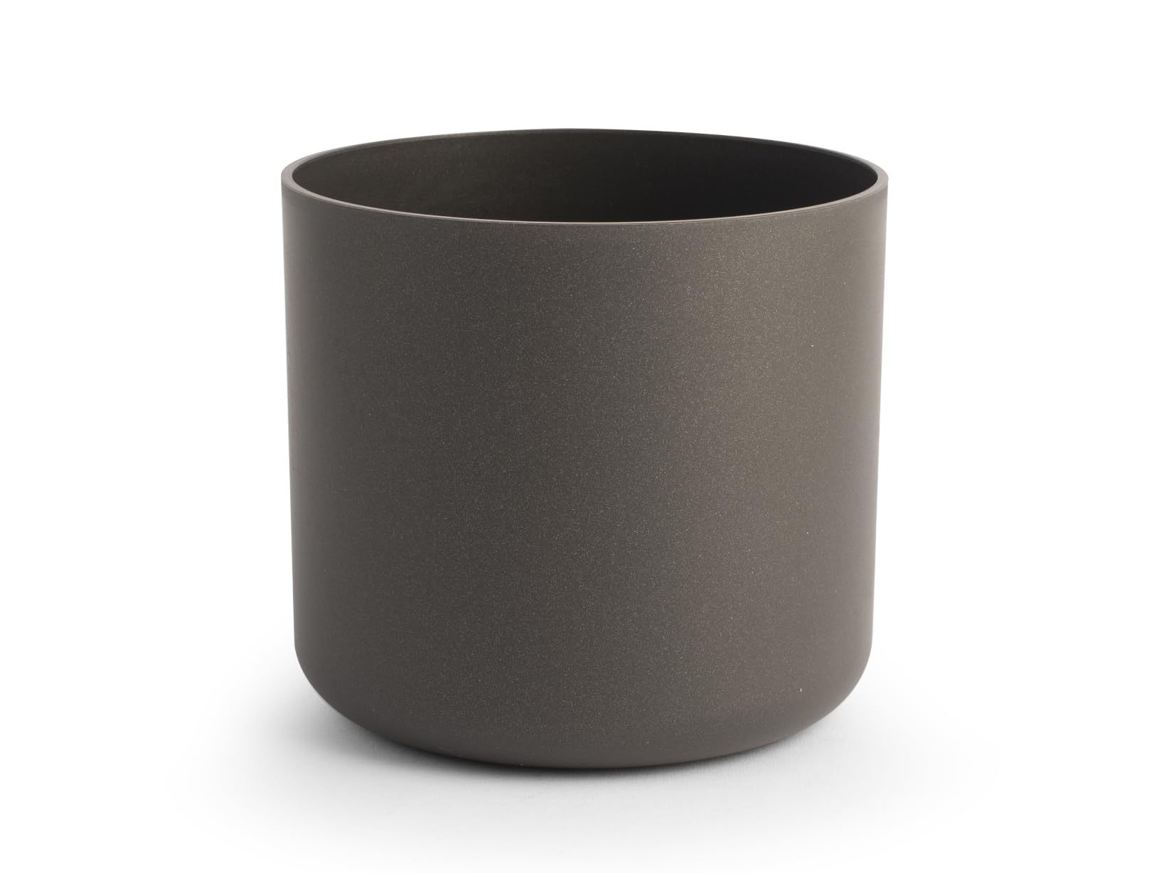 Euro 3 Plast Cache-Pot ONO Greener, 13 cm, Anthracite
