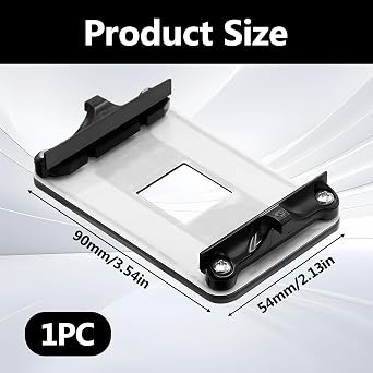AM4 CPU Backplane & Heatsink Mounting Bracket with Screws Set Cooling Fan Heatsink Retention Plate for AMD Motherboards