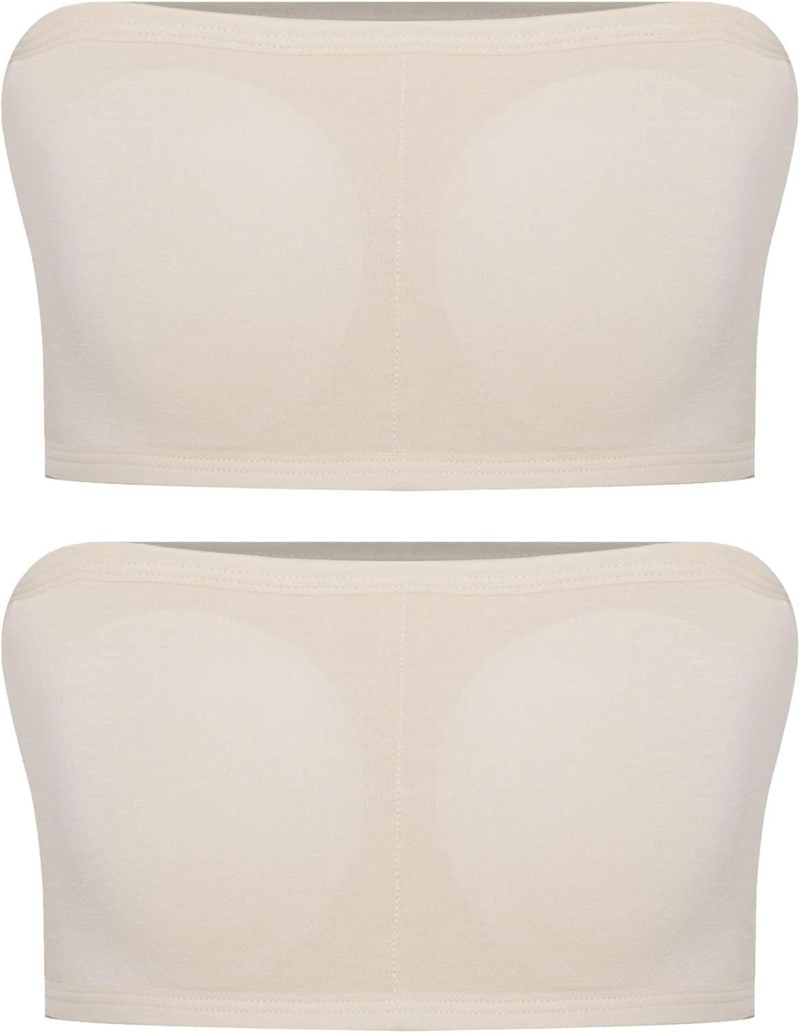 TiaoBug Teen Girls Strapless Bras Training Bra Seamless Tube Tops Sports Bra Bralette Underwear and Removable Pads