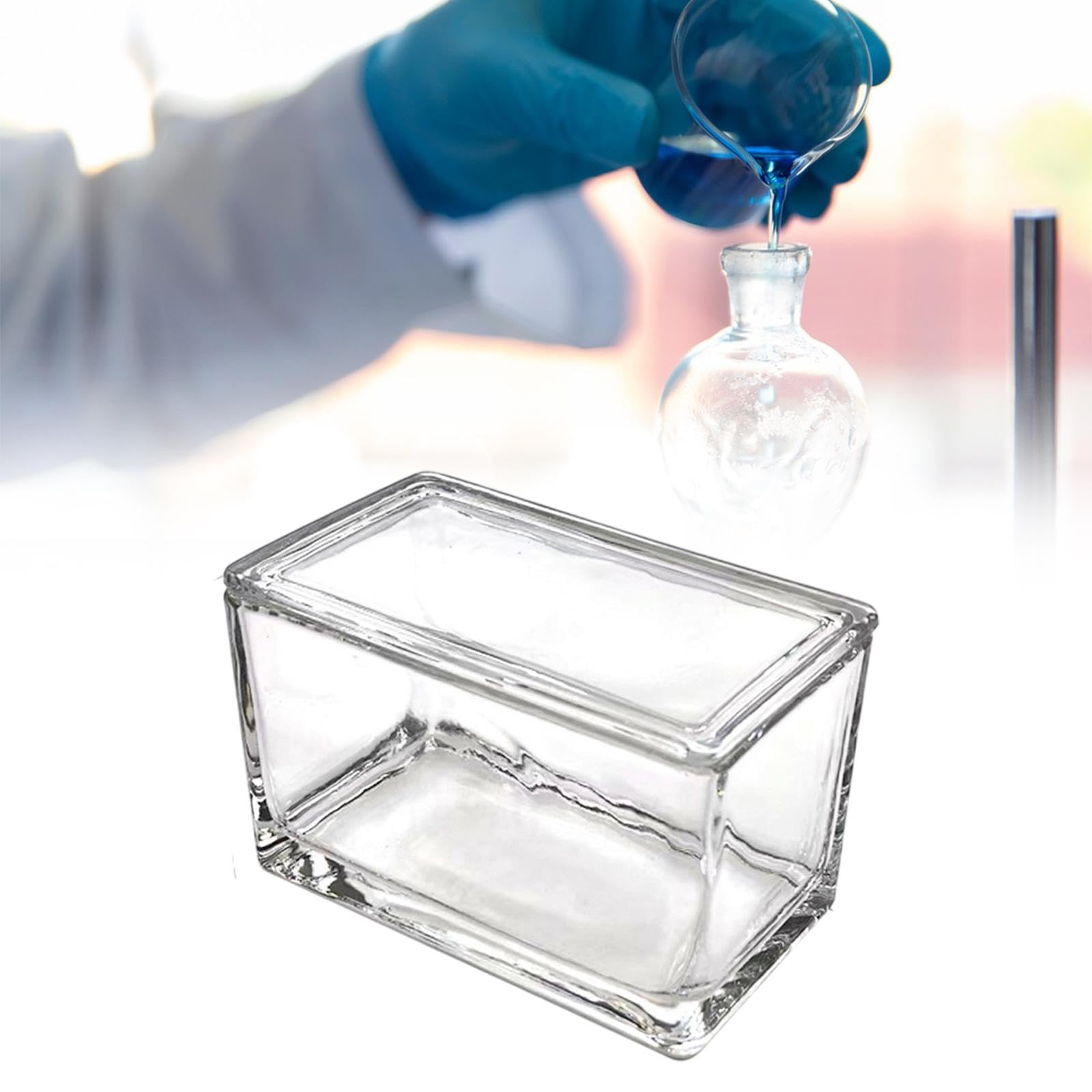 Sharplace Rechteck Laborglas Färbungsglas Lab, 950 Ml