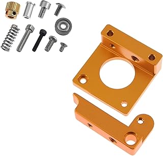 APAAZO 3D Printer Parts MK8 Extruder Upgrade Aluminum Block Bowden Extruder 1.75mm Filament Reprap Extrusion Compatible With Ender 3 CR10 Blu-3 (Color : Right hand)