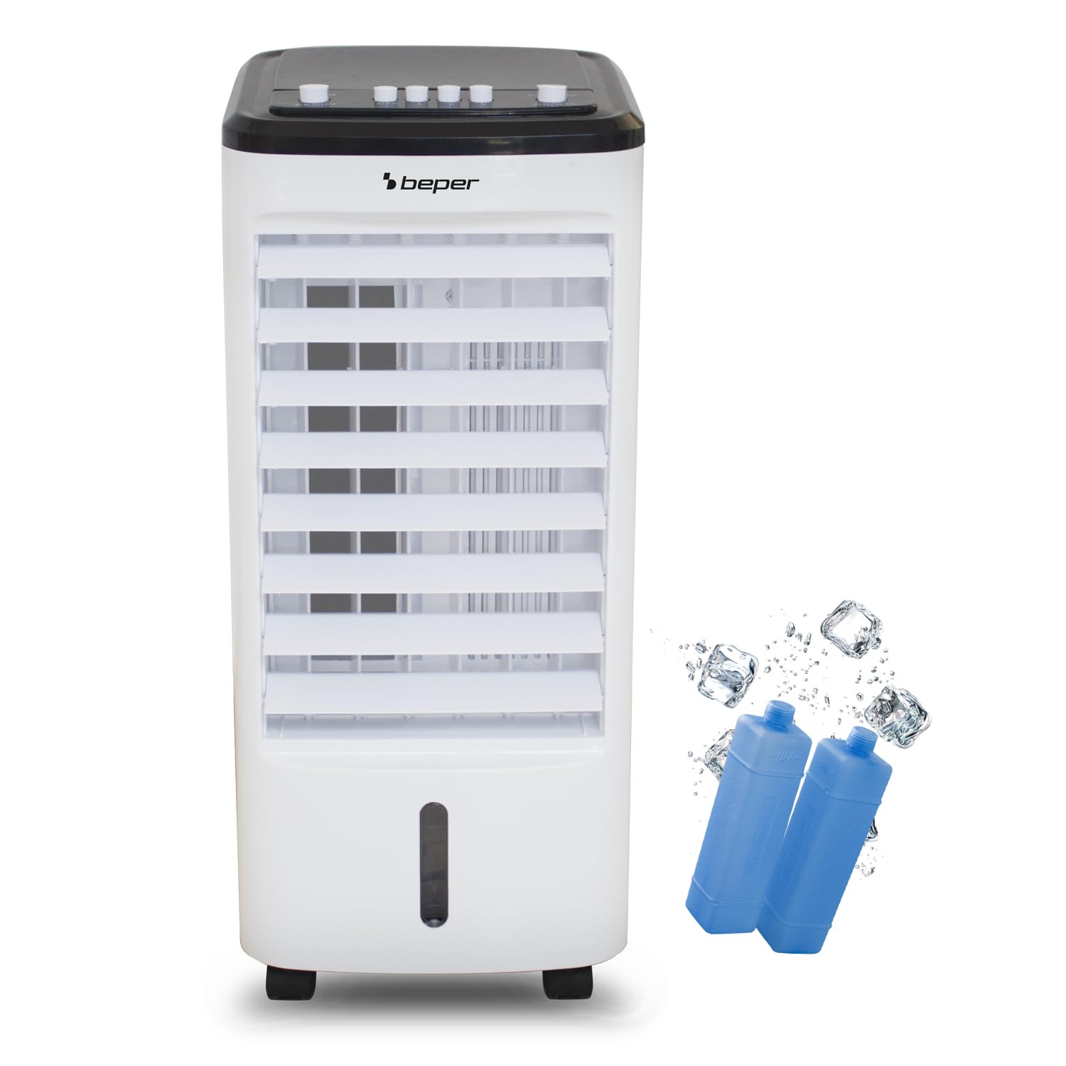 BEPER P206RAF301 Désodorisant d'intérieur 4L POLAR JET, désodorisant à évaporation avec diffuseur d'eau, 3 vitesses, 2 cartouches de réfrigérant incluses, 65W, pour la maison et le bureau