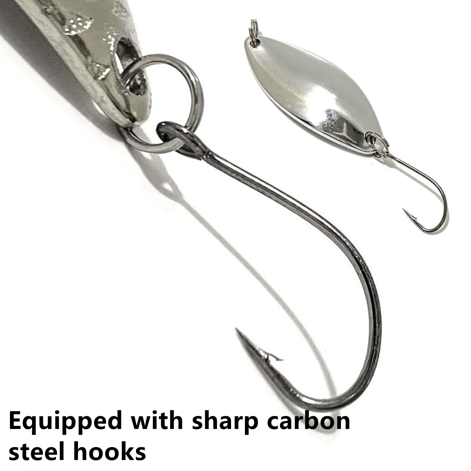 12 cucharas de pesca, señuelo duro, micro cuchara, señuelos de trucha, señuelos de lubina, cebos giratorios de metal duro para trucha de salmón, lubina, 2.5 g