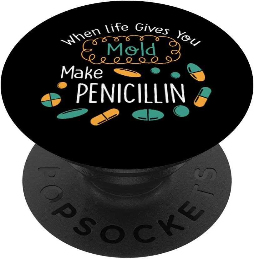Pharmacy Student Gift Funny Pharmacist Doctor Medicine PopSockets Grip and Stand for Phones and Tablets