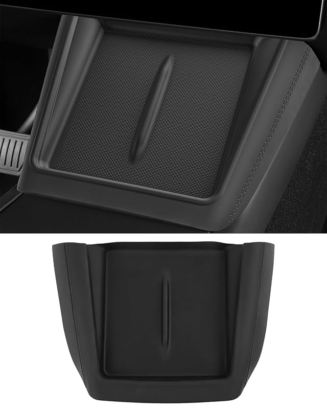 Tapete de proteção para carregador sem fio do console central Tesla Model Y Juniper, cobertura total em TPE KKTR-CAR