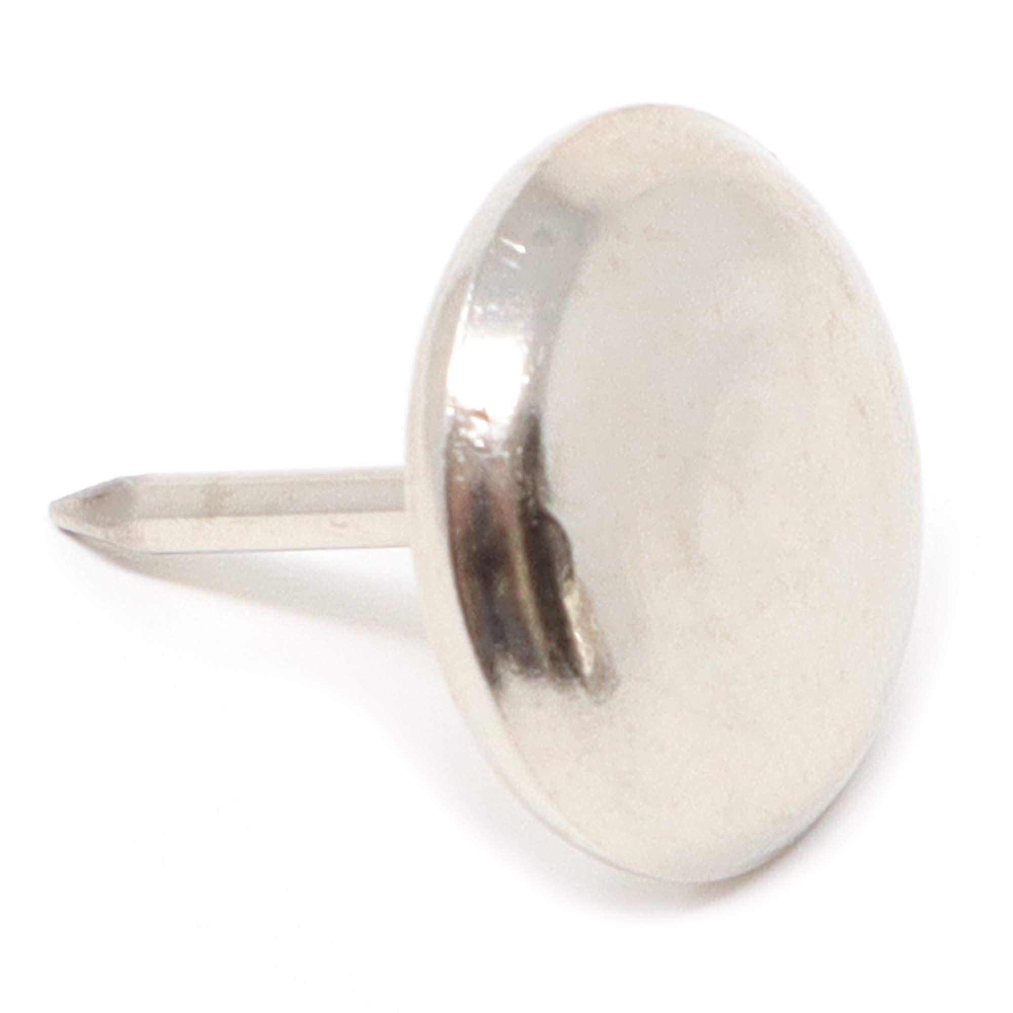 Adsamm MG-N-18-32 MG-N-18 32 x Metal Gliders with Nail 18 mm Silver