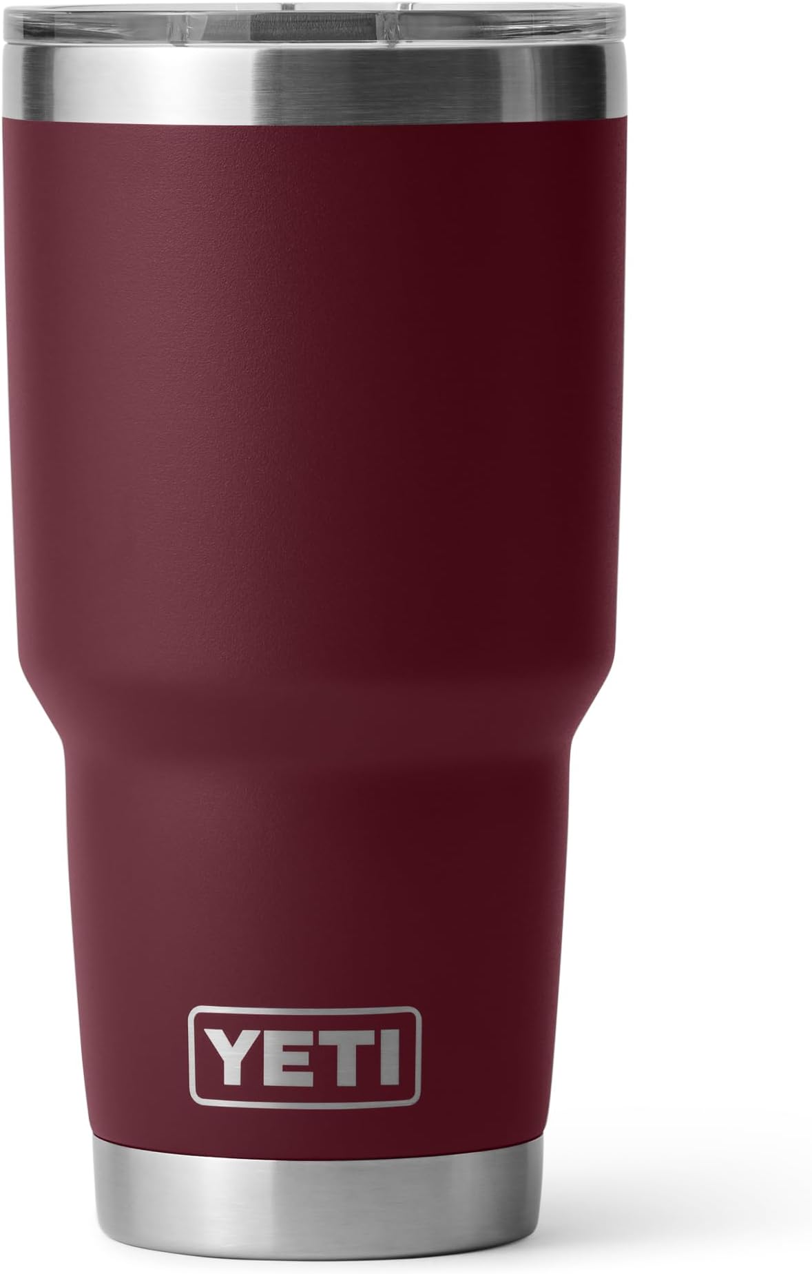 YETI Rambler 30 oz Tumbler, Stainless Steel, Vacuum Insulated with MagSlider Lid, Wild Vine Red