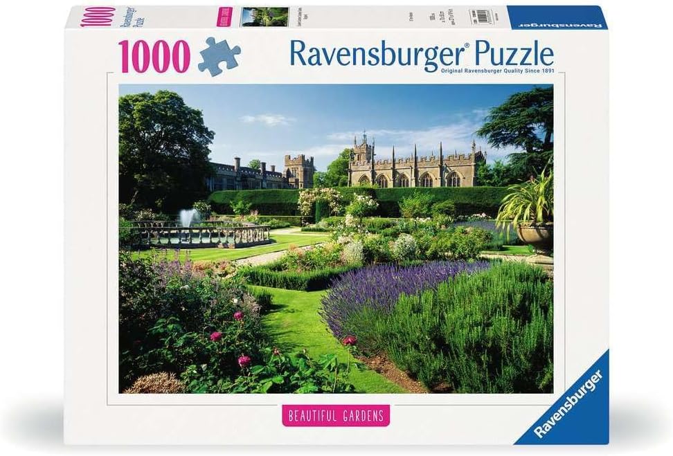 Ravensburger Puzzle - Beautiful Gardens: Queen's Garden, Sudeley Castle, England - 1000 Teil Puzzle fr Erwachsene und Kinder ab 14 Jahren