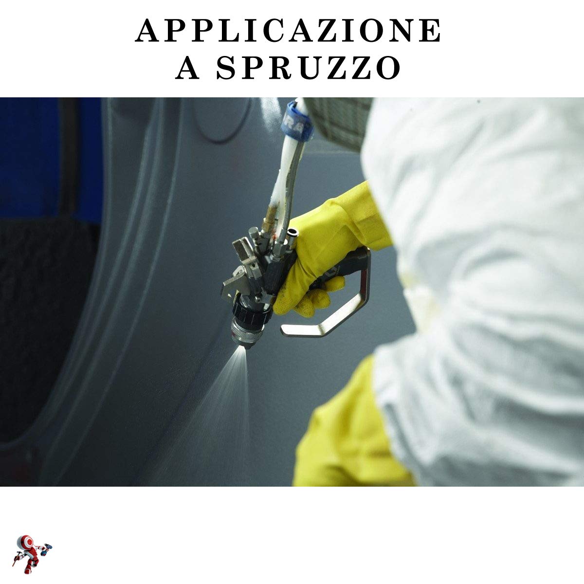 Gelcoat paraffinato bianco bicomponente con catalizzatore 5 kg per nautica barche stampi camper | con catalizzatore 5 kg per nautica barche stampi camper