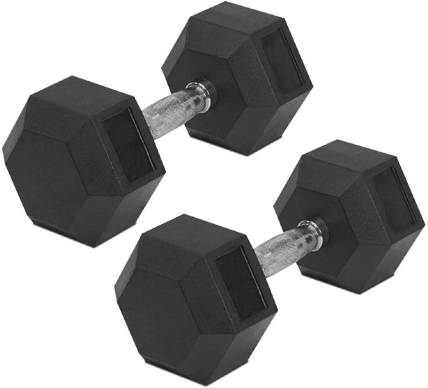 FITNACE Hexa Dumbbells 4kg (Set of 2) Hexagon Dumbles 4kg Each for Home Workout (Set of 2, 4)