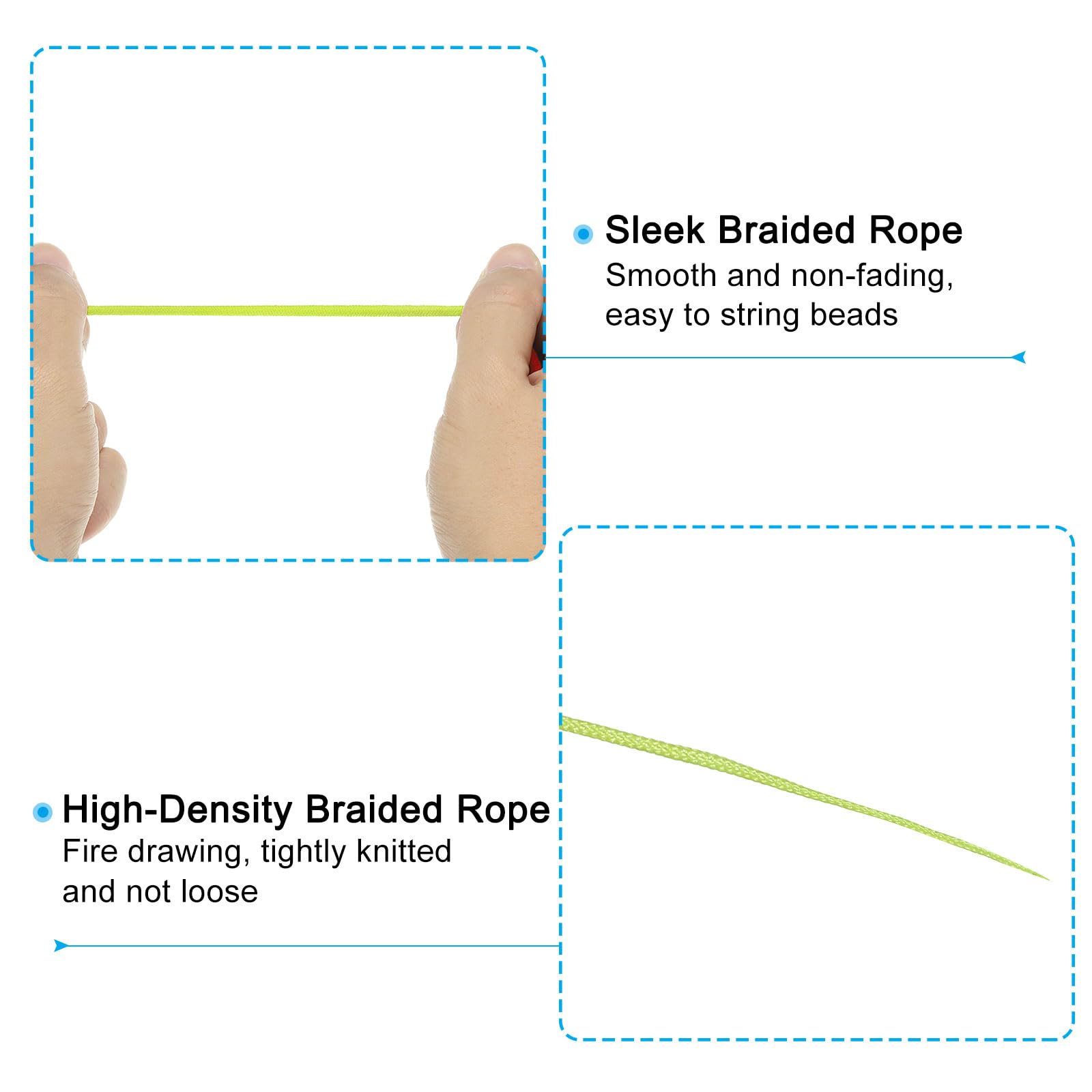 PATIKIL 0.8mm x 109 Yard Nylon Satin Cord - Image 3