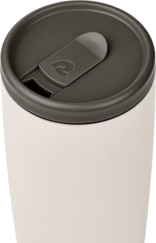 Miniatura 5 de Retrospec Arroyo - Vaso térmico de acero inoxidable con tapa y pajita, reutilizable, aislado y reutilizable, taza de viaje para café helado, vasos