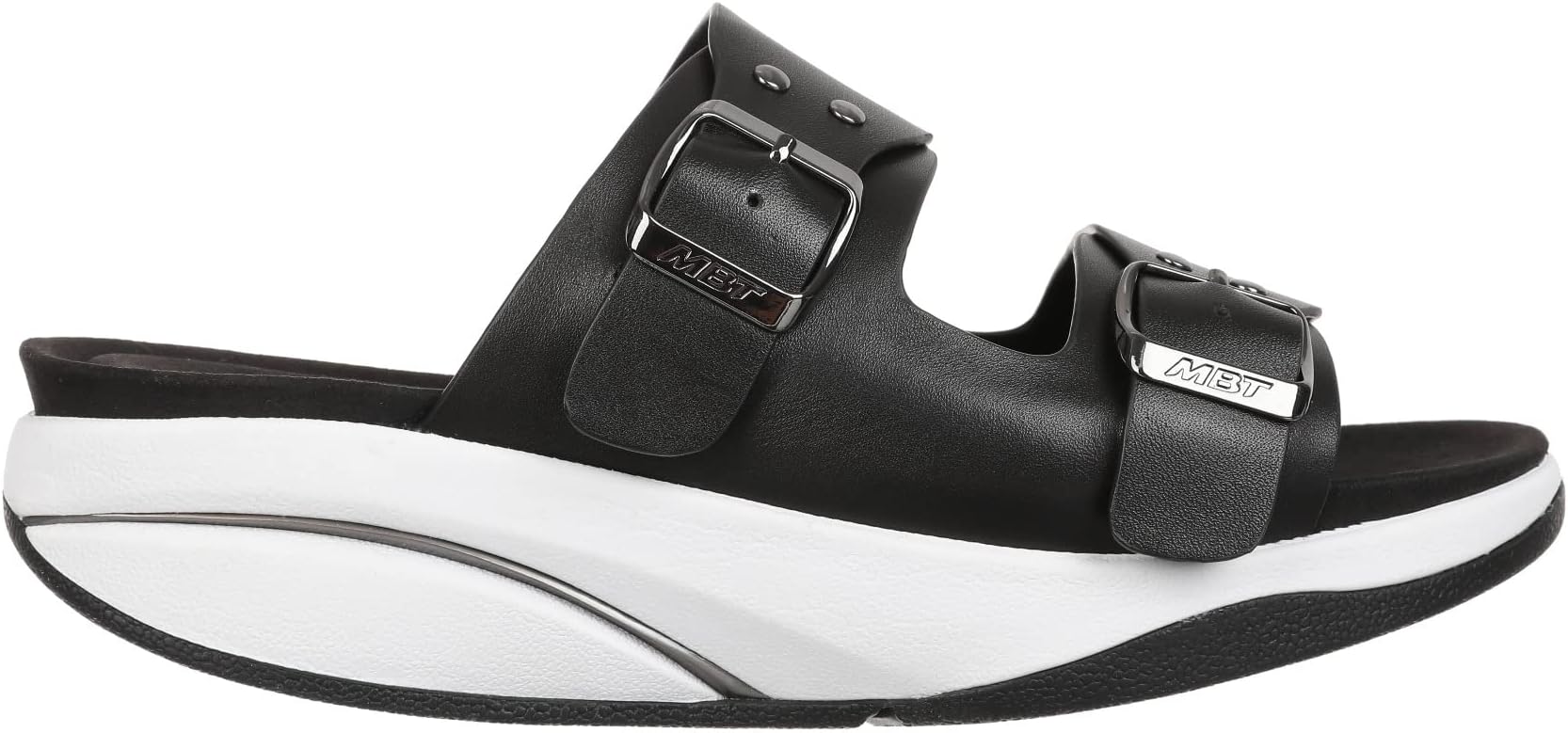 MBT LIKI Sandals for Women in Leather with Buckle Closure. Lightweight and Comfortable Spring Summer Footwear Physiological Footwear for Comfort and Stability. Sandals for Dressing Modern Style