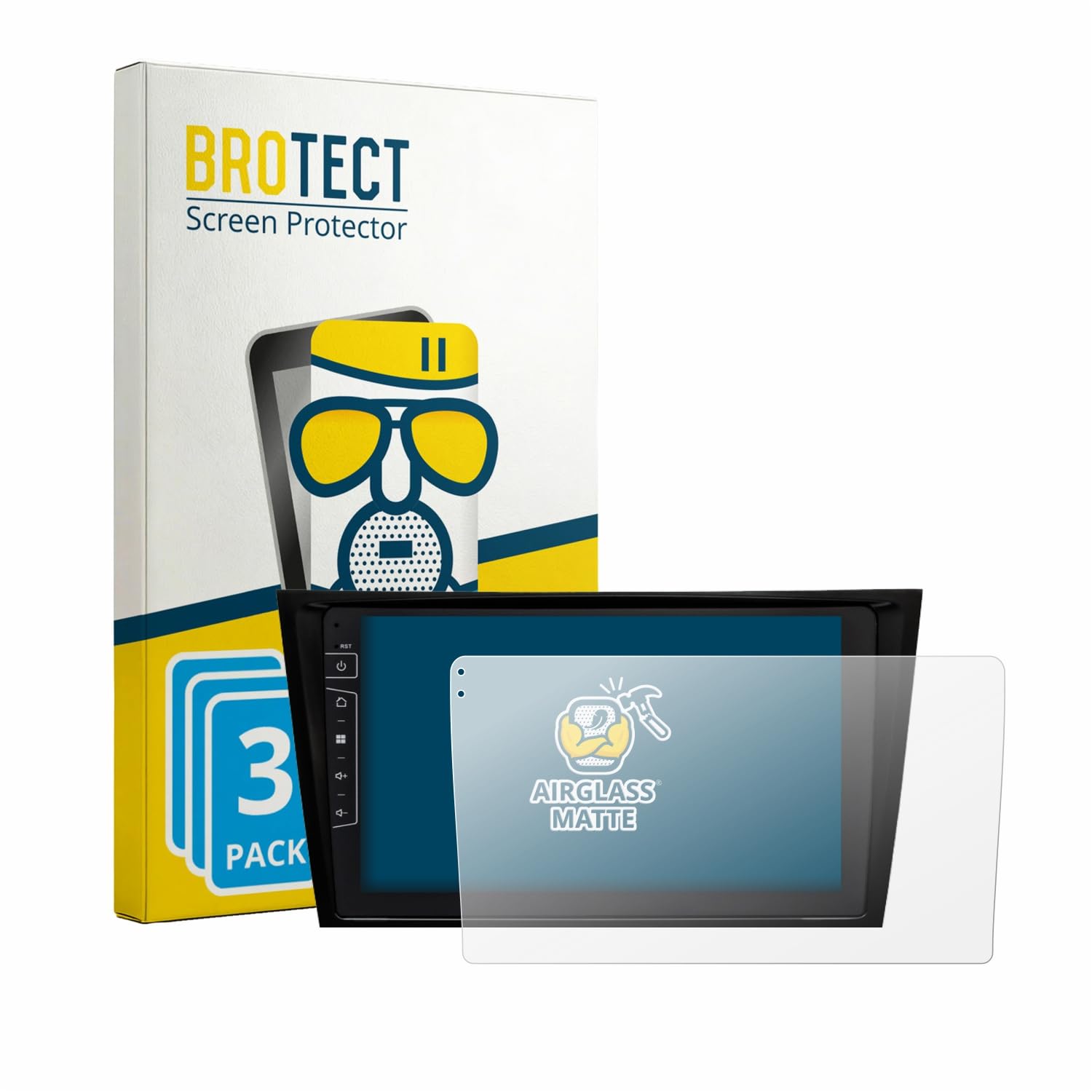BROTECT Lámina Cristales para Dynavin D10-W211 Premium